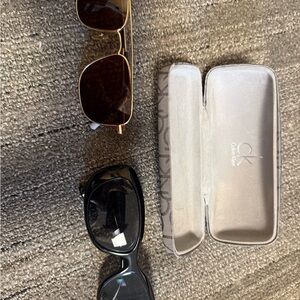 Calvin Klein Black Sunglasses (3 pieces) PRESCRIPTION